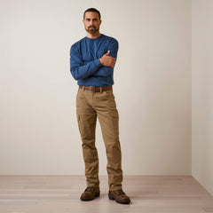 Rebar M4 Relaxed Made Tough Cargo Straight Pant Men - FIELD KHAKI