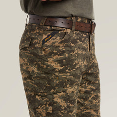 Rebar DuraStretch Made Tough Cargo 11" Short Men - OLIVE CAMO