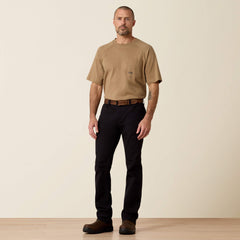 Rebar M7 DuraStretch Made Tough Straight Pant Men - BLACK