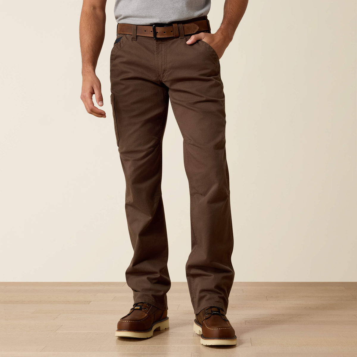 Rebar M5 Straight DuraStretch Washed Twill Dungaree Straight Leg Pant Men - WREN
