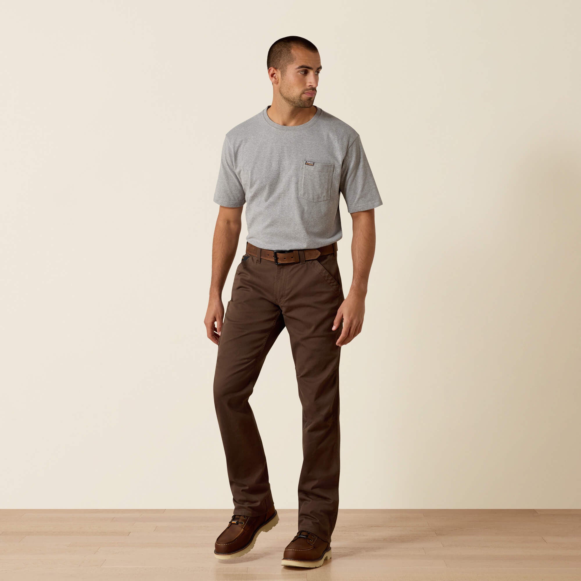 Rebar M5 Straight DuraStretch Washed Twill Dungaree Straight Leg Pant Men - WREN