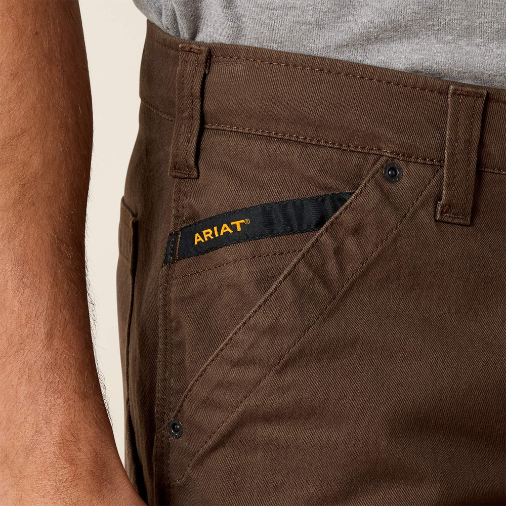 Rebar M5 Straight DuraStretch Washed Twill Dungaree Straight Leg Pant Men - WREN
