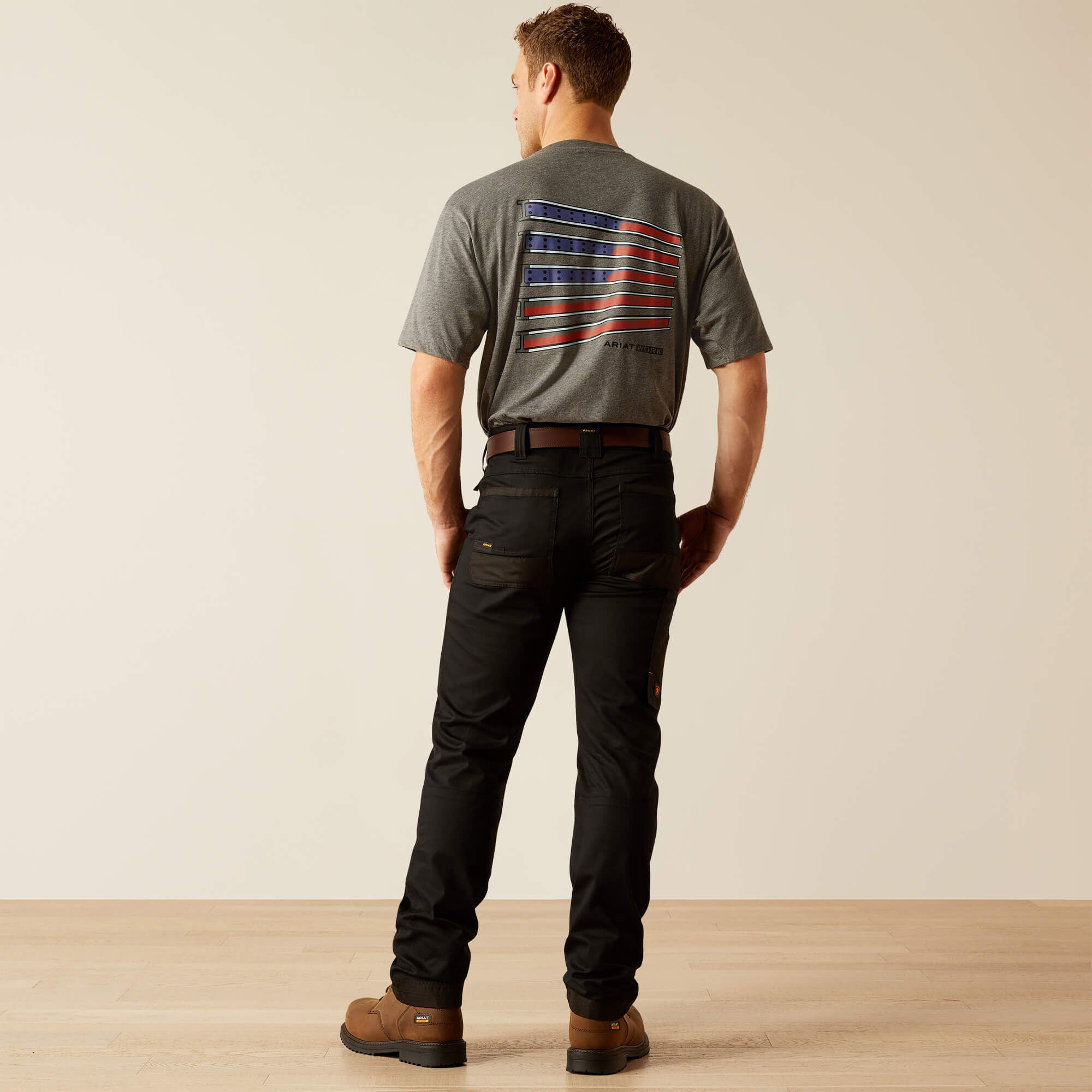 Rebar M5 Straight DuraStretch Cargo Pant Men - BLACK