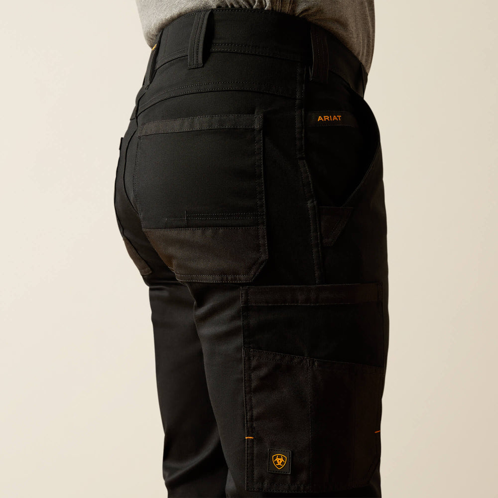 Rebar M5 Straight DuraStretch Cargo Pant Men - BLACK