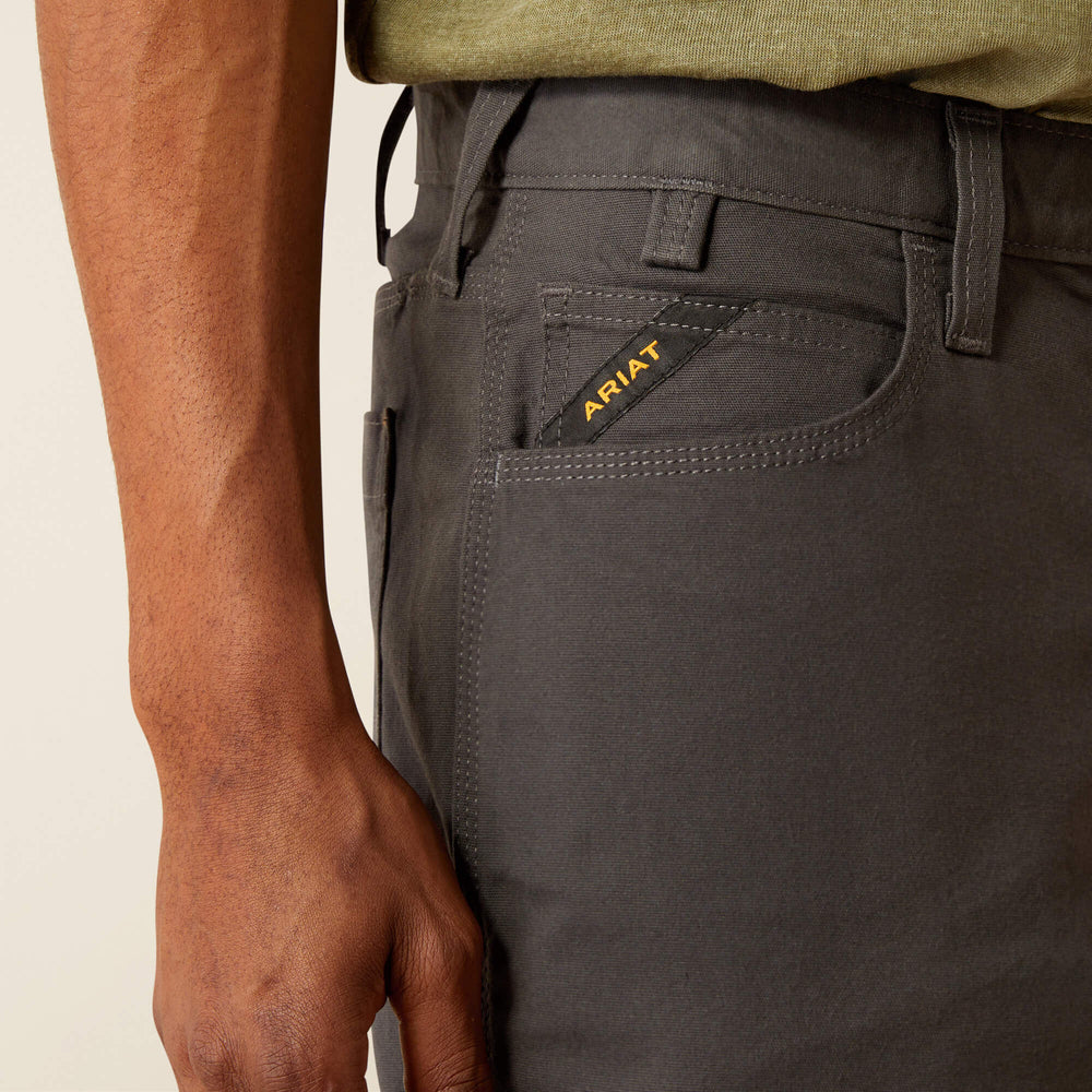Rebar DuraStretch Made Tough 8" Short Men - REBAR GREY