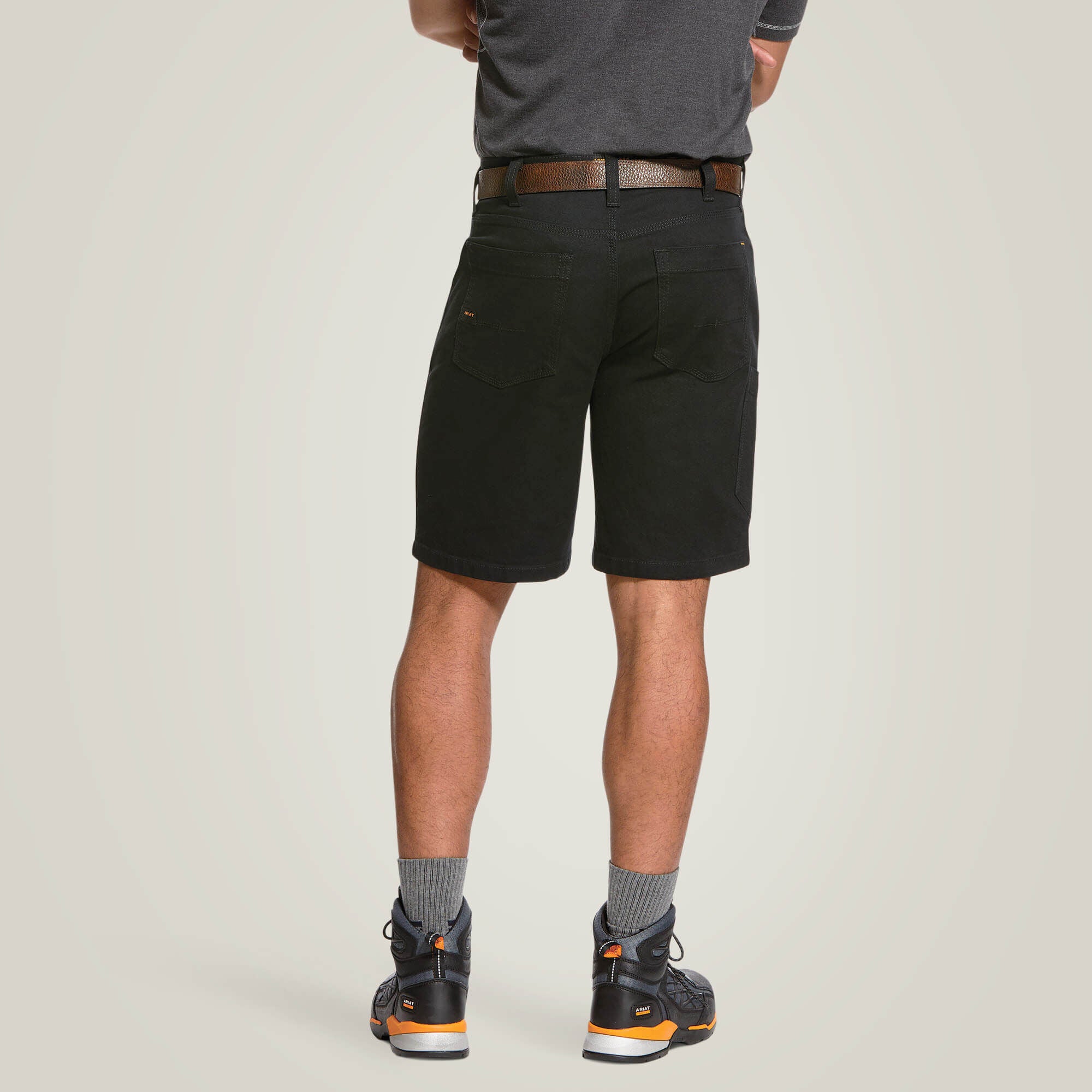 Rebar DuraStretch Made Tough 10" Short Men - BLACK