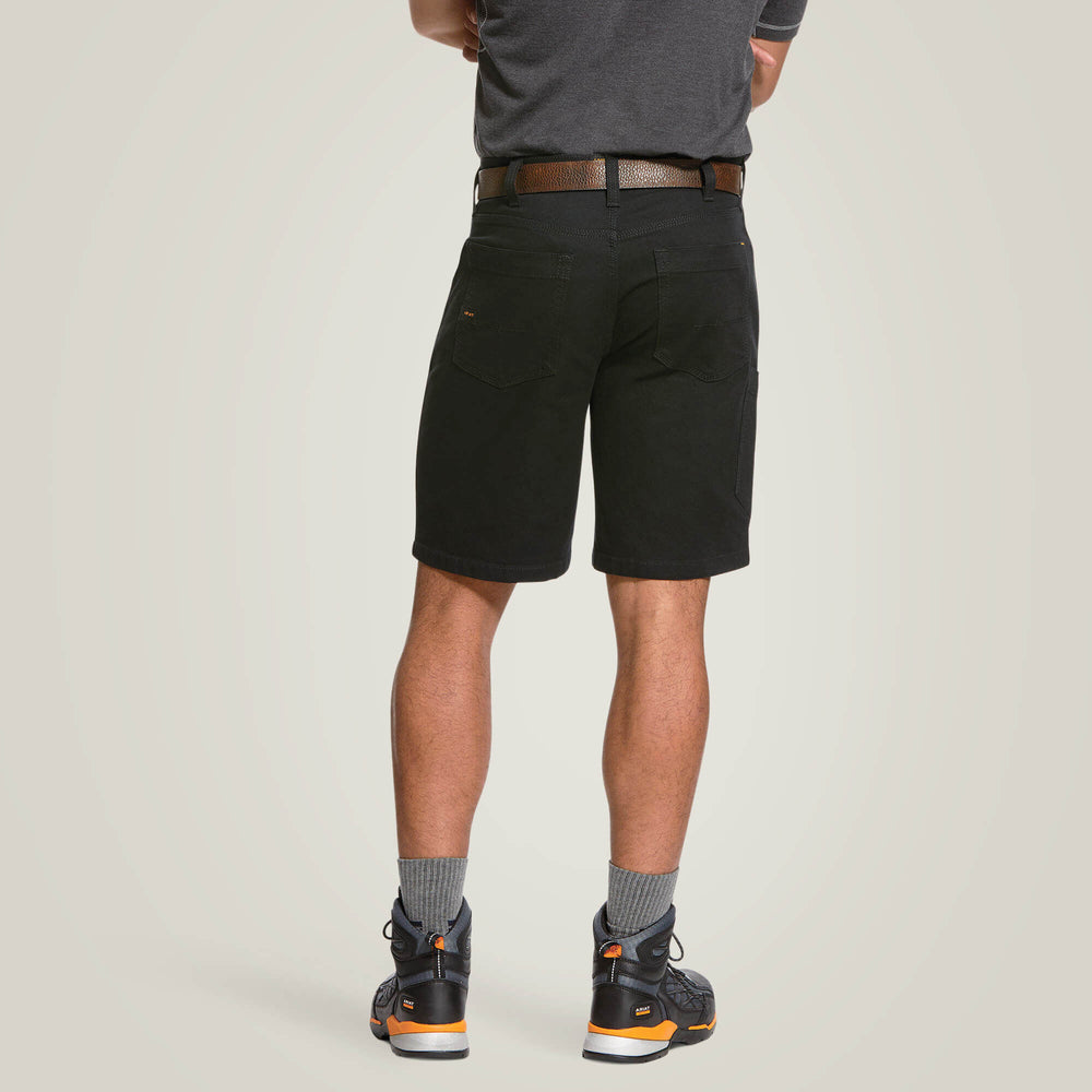 Rebar DuraStretch Made Tough 10" Short Men - BLACK