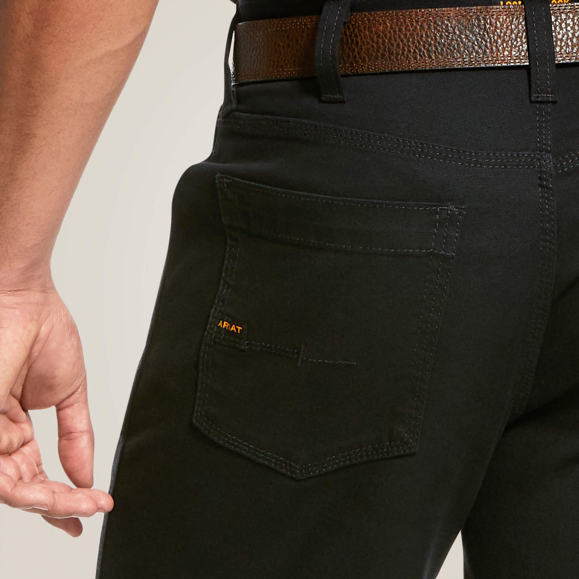 Rebar DuraStretch Made Tough 10" Short Men - BLACK