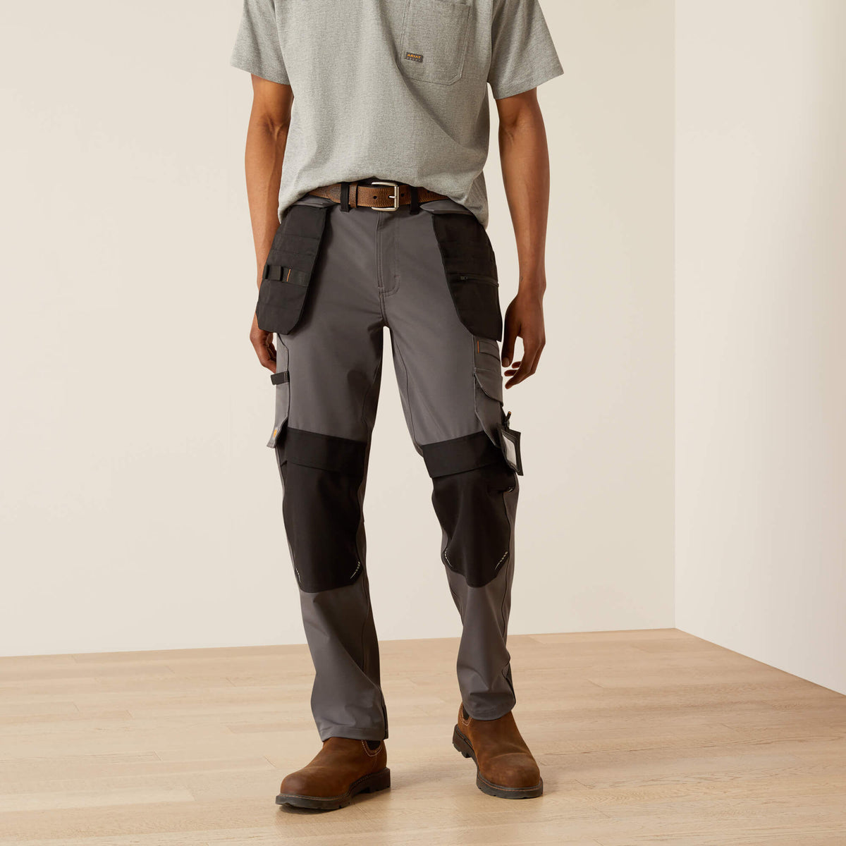 Rebar M7 Slim Dynamic Utility Straight Pant Men - CHARCOAL