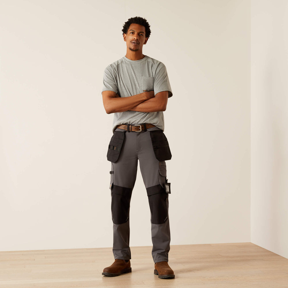 Rebar M7 Slim Dynamic Utility Straight Pant Men - CHARCOAL