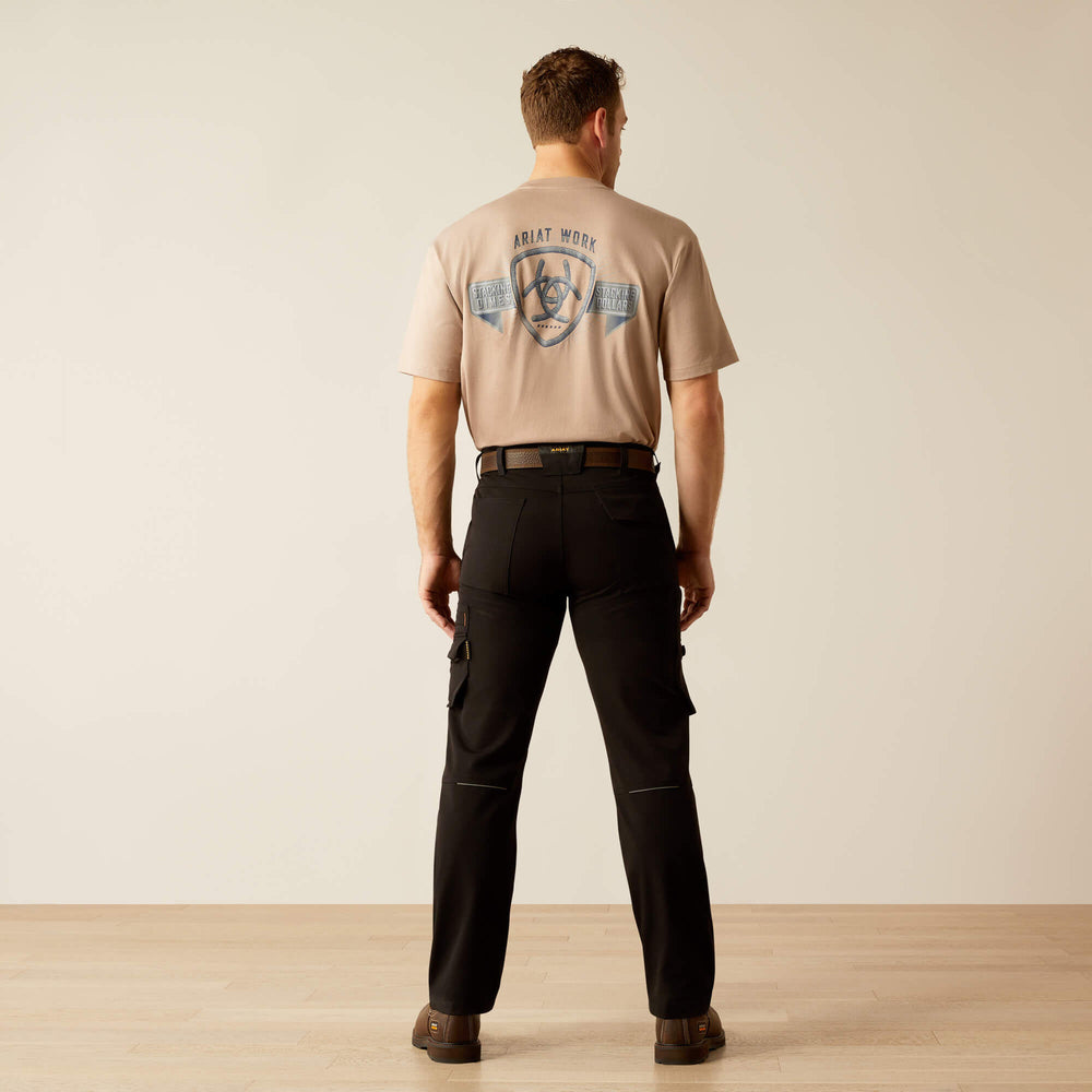 Rebar M7 Slim Dynamic Utility Straight Pant Men - BLACK