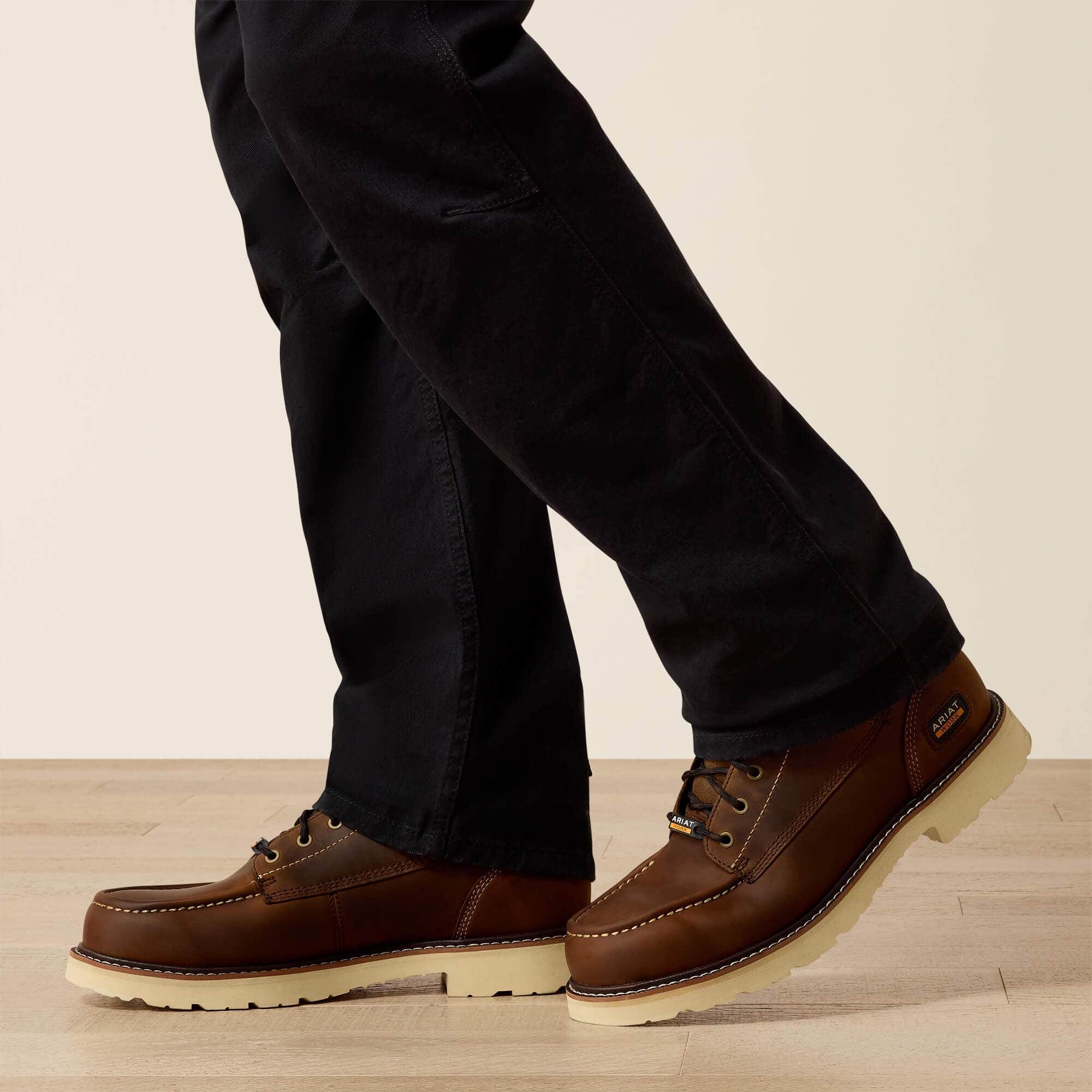 Rebar M5 Straight DuraStretch Washed Twill Dungaree Straight Leg Pant Men - BLACK