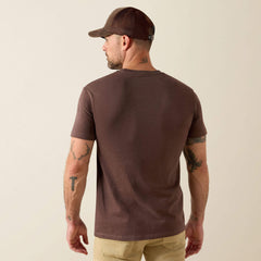 Liberty USA Digi Camo T-Shirt Men - BROWN HEATHER