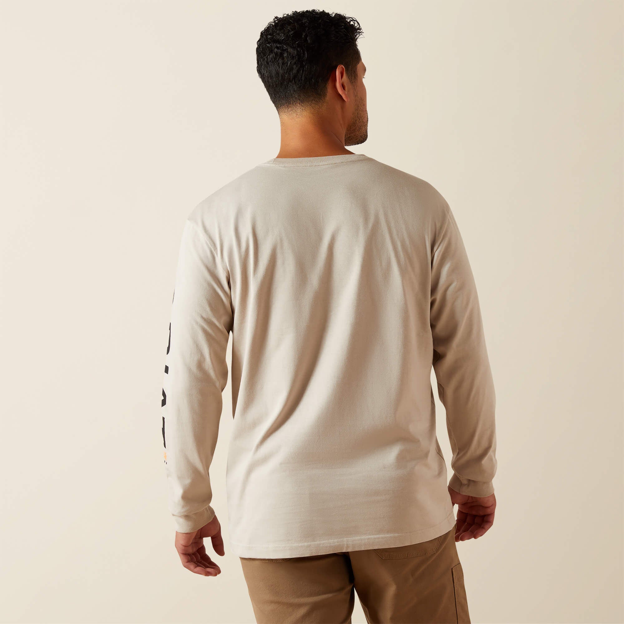 Rebar Cotton Strong Standard Logo Pocket T-Shirt Men - STRING/BLACK