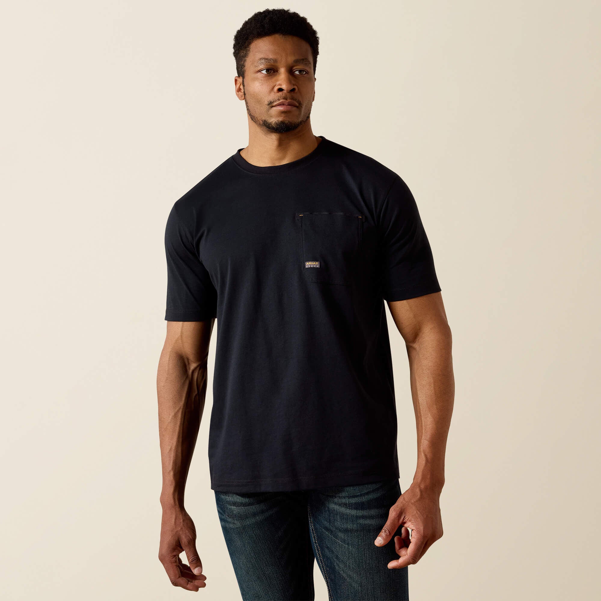 Rebar Workman Born For This T-Shirt Men - BLACK