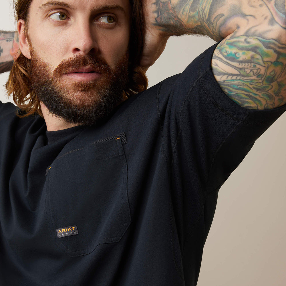 Rebar Workman Born For This T-Shirt Men - BLACK
