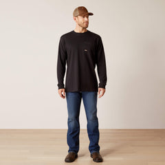 Rebar Cotton Strong WHLF T-Shirt Men - BLACK