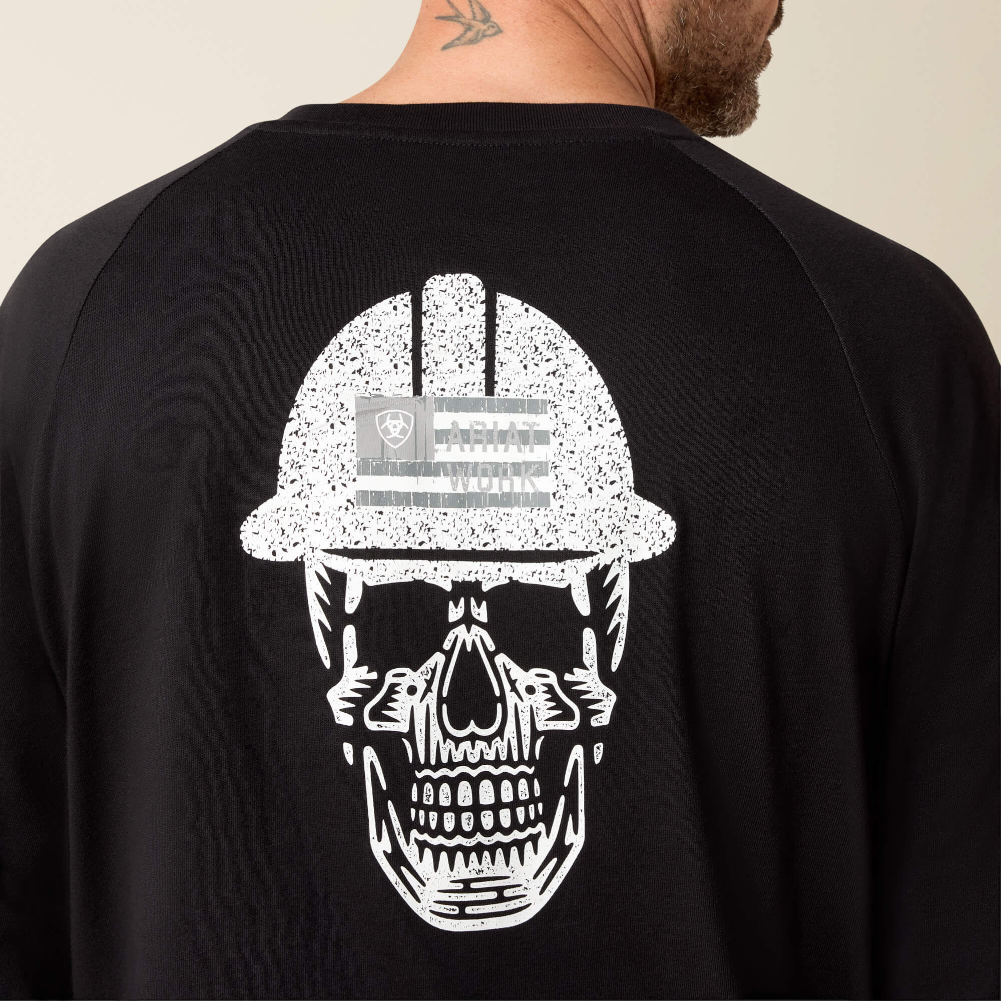 Rebar Cotton Strong Roughneck T-Shirt Men - BLACK