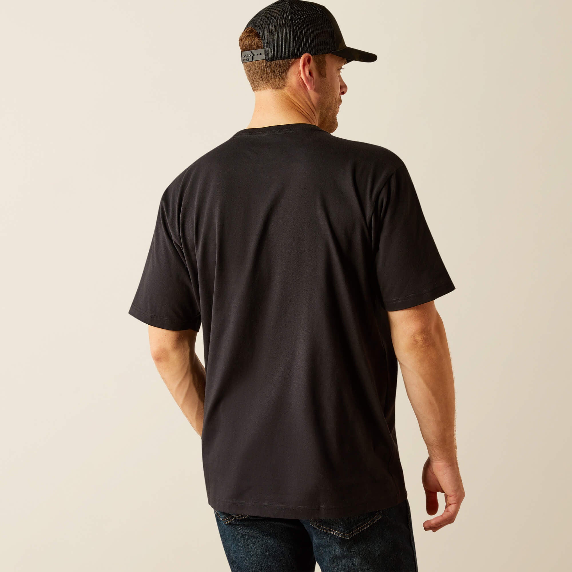 Rebar Cotton Strong Standard T-Shirt Men - BLACK