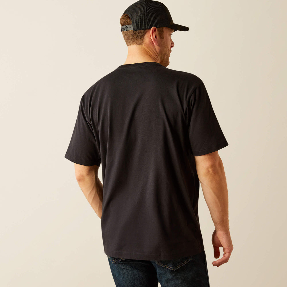 Rebar Cotton Strong Standard T-Shirt Men - BLACK