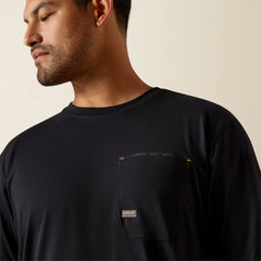 Rebar Workman Graveyard T-Shirt Men - BLACK