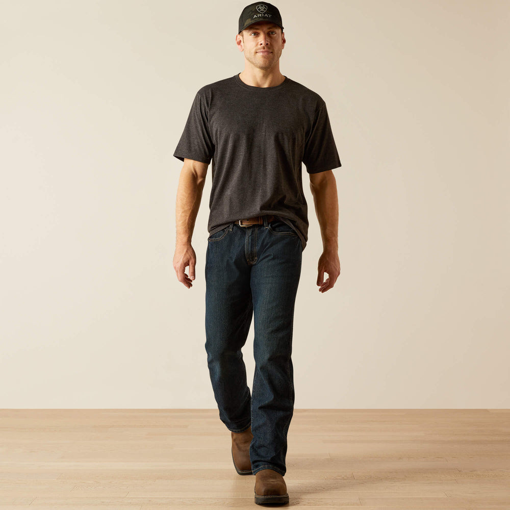 Rebar Cotton Strong Standard T-Shirt Men - CHARCOAL HEATHER