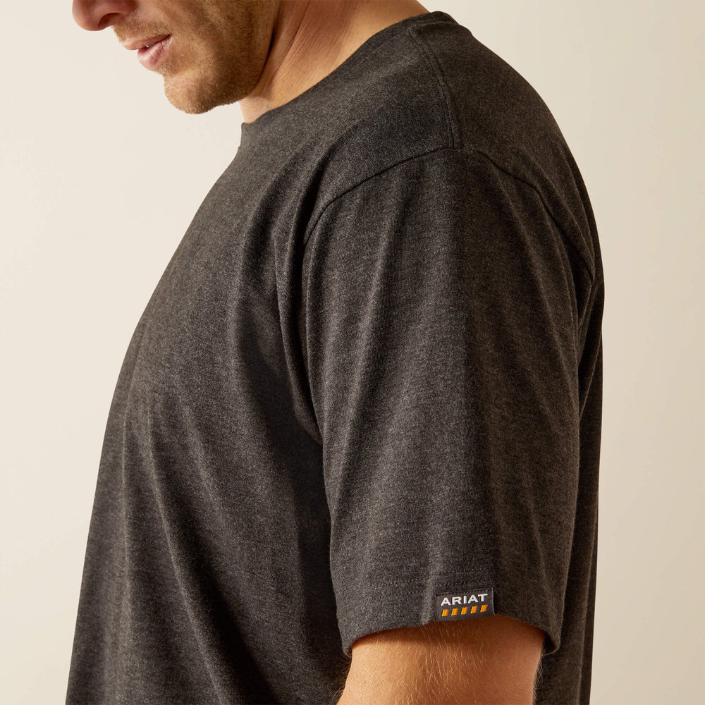 Rebar Cotton Strong Standard T-Shirt Men - CHARCOAL HEATHER