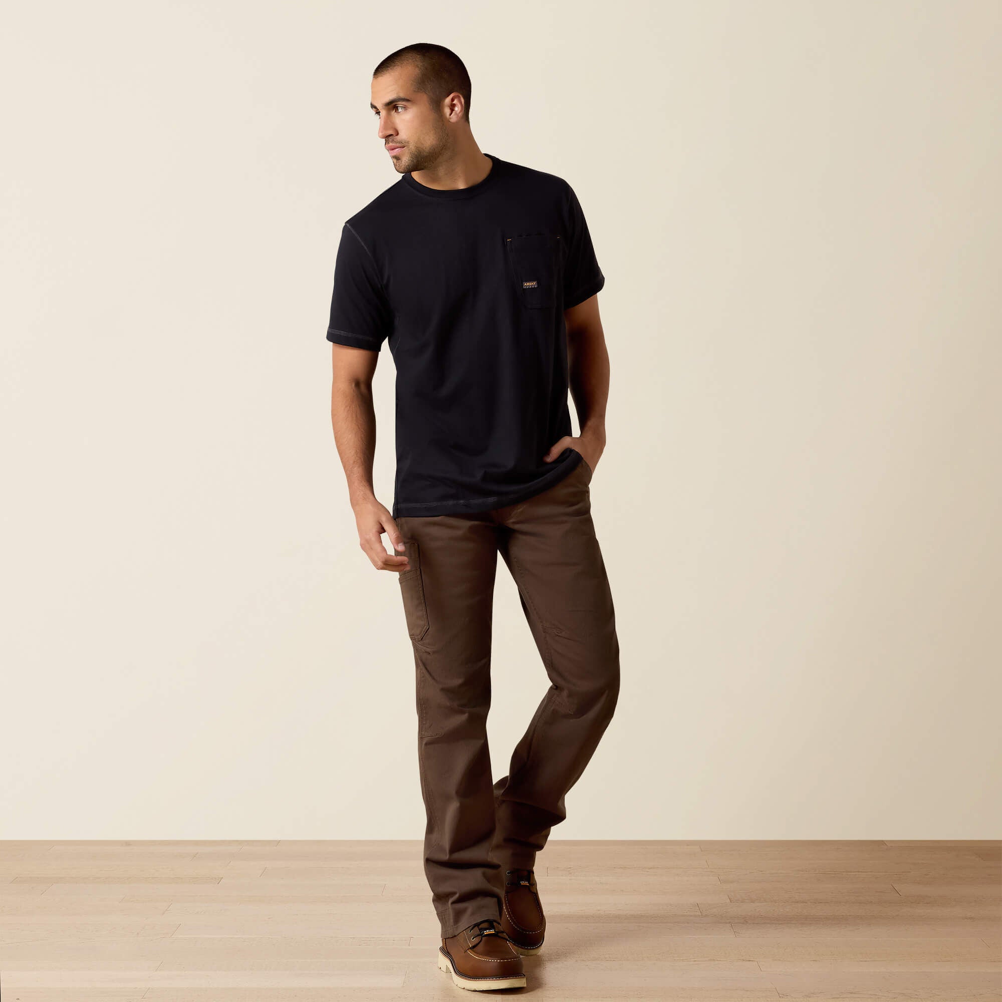 Rebar Workman T-Shirt Men - BLACK