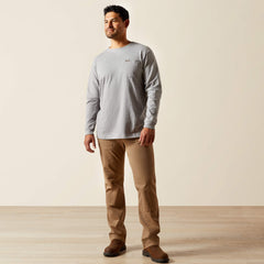 Rebar Cotton Strong Standard Pocket T-Shirt Men - HEATHER GREY