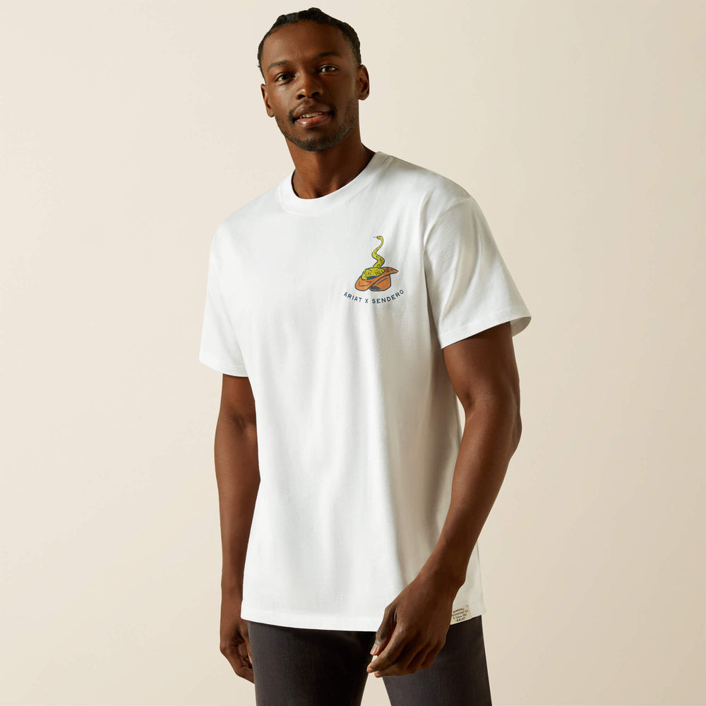 Sendero Fool Me Once T-Shirt Men - WHITE