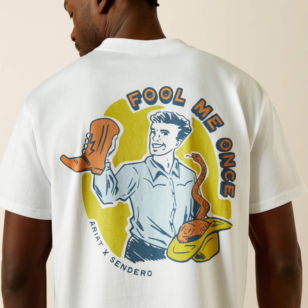 Sendero Fool Me Once T-Shirt Men - WHITE