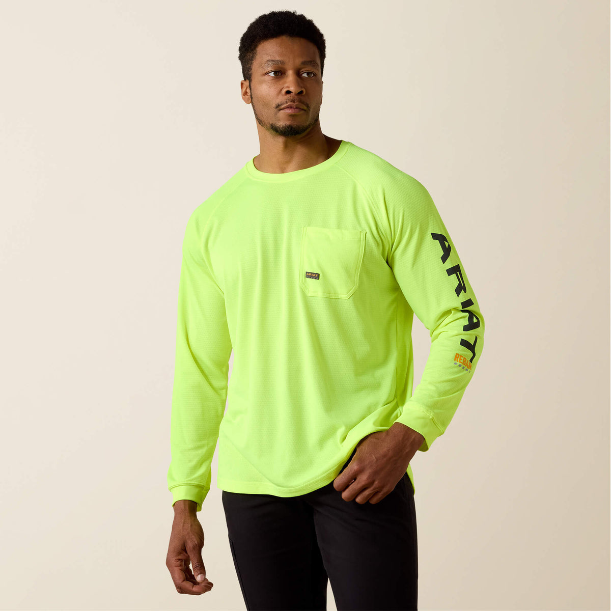 Rebar Heat Fighter T-Shirt Men - NEON LIME