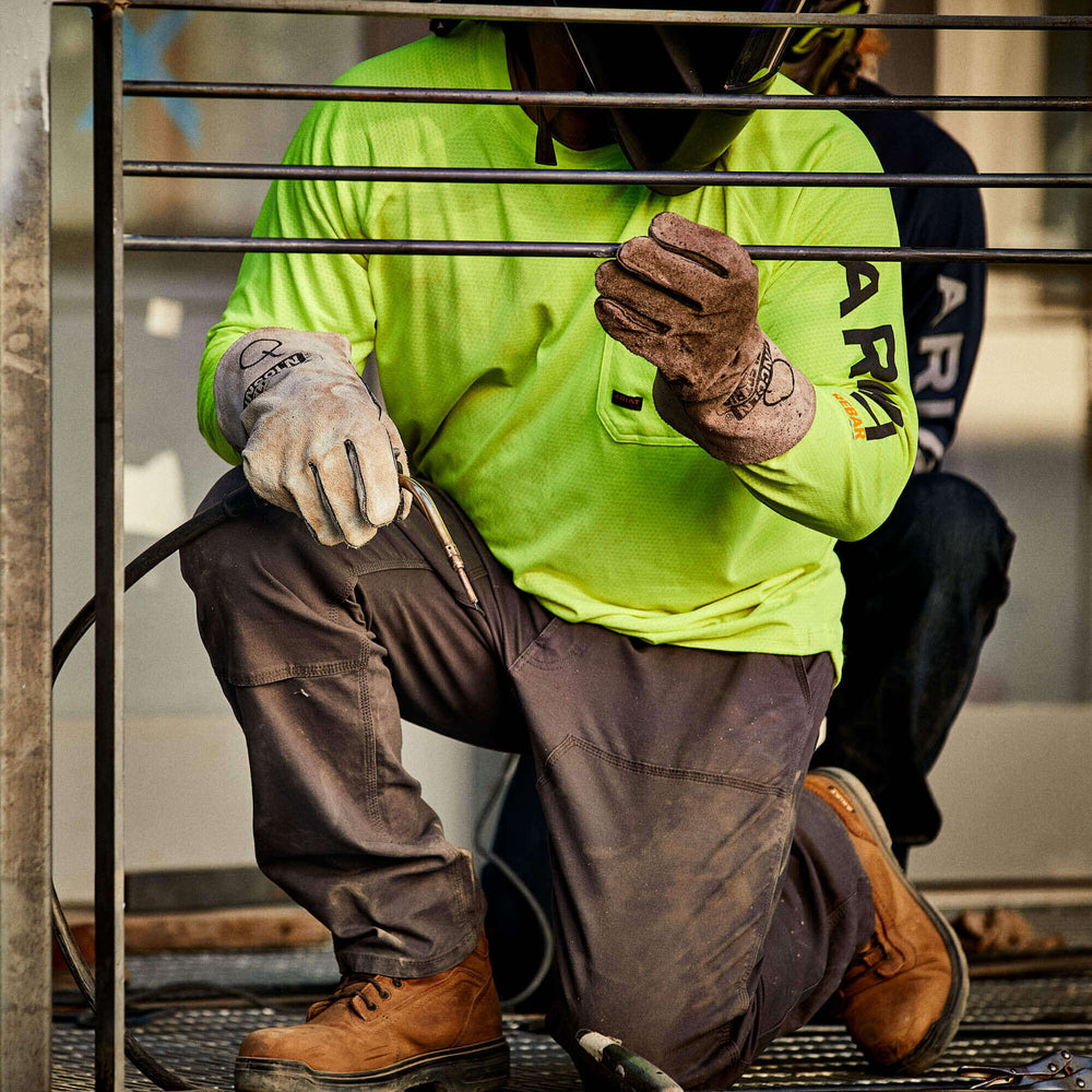 Rebar Heat Fighter T-Shirt Men - NEON LIME