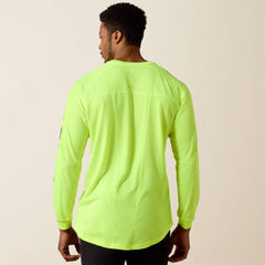 Rebar Heat Fighter T-Shirt Men - NEON LIME