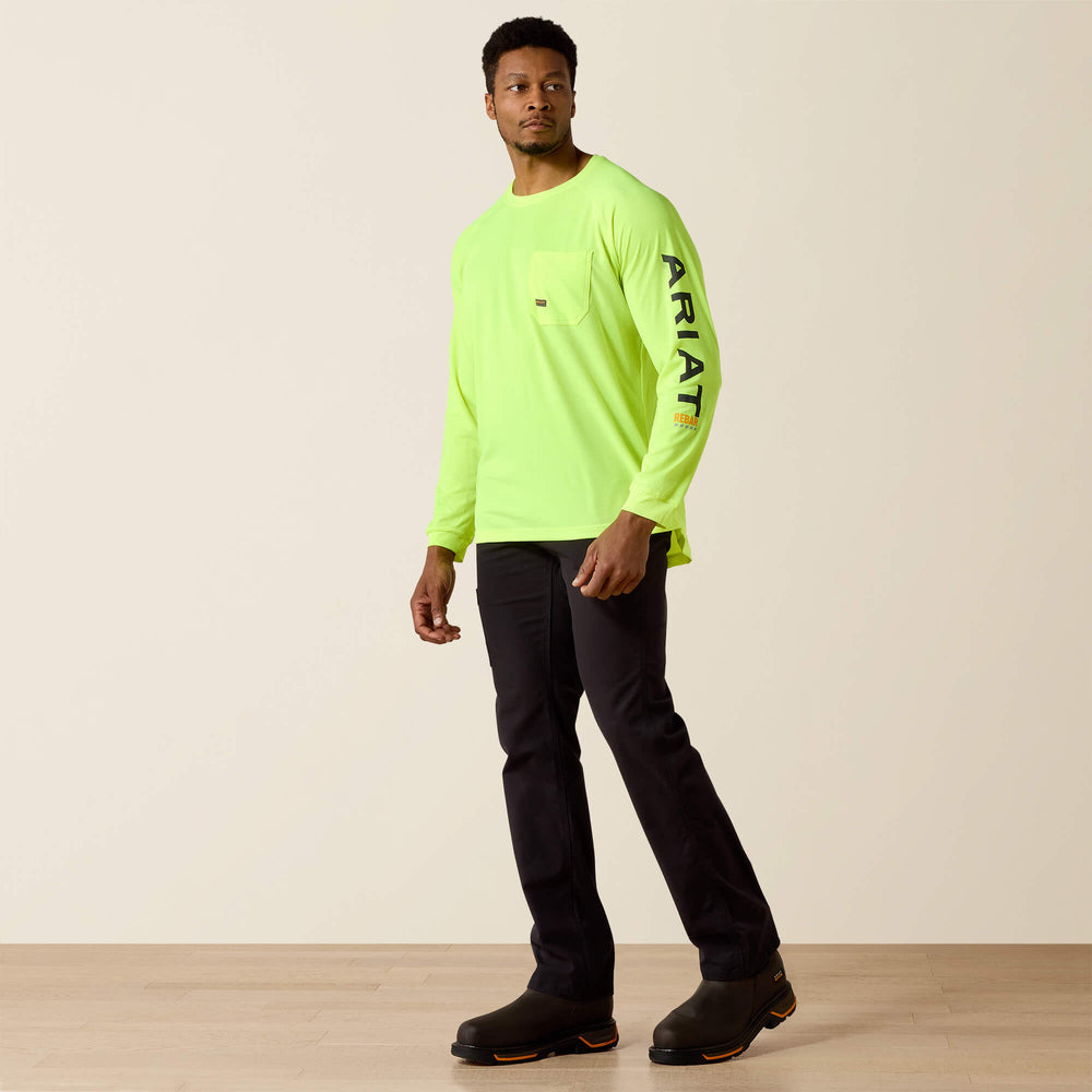 Rebar Heat Fighter T-Shirt Men - NEON LIME