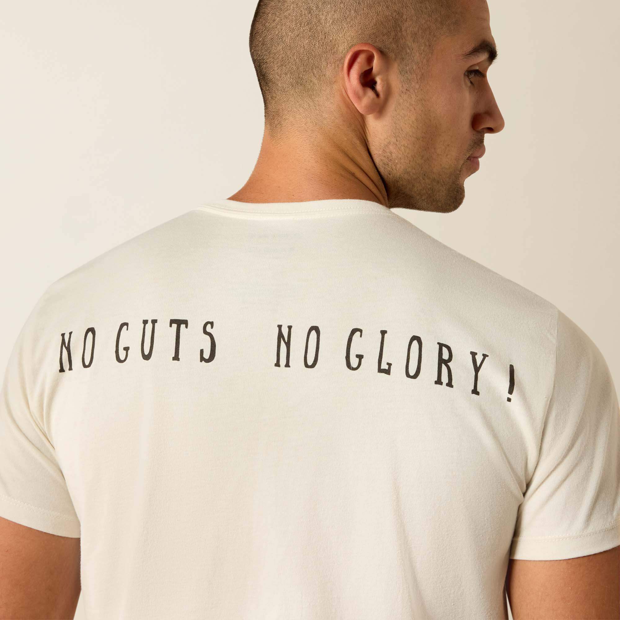 No Guts No Glory PBR T-Shirt Men - NATURAL