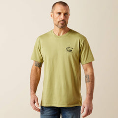 Ariat Rattler Warning T-Shirt Men - TENT GREEN