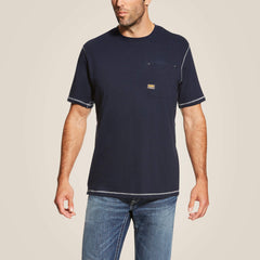 Rebar Workman T-Shirt Men - NAVY