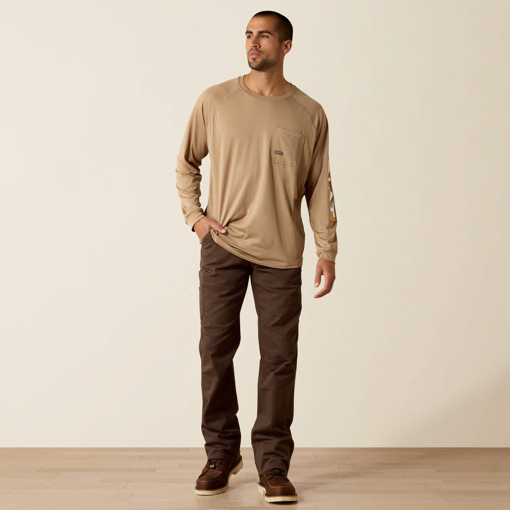 Rebar Heat Fighter T-Shirt Men - KHAKI