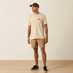 Ariat Ride Em Cowboy Classic Fit T-Shirt Men - NATURAL