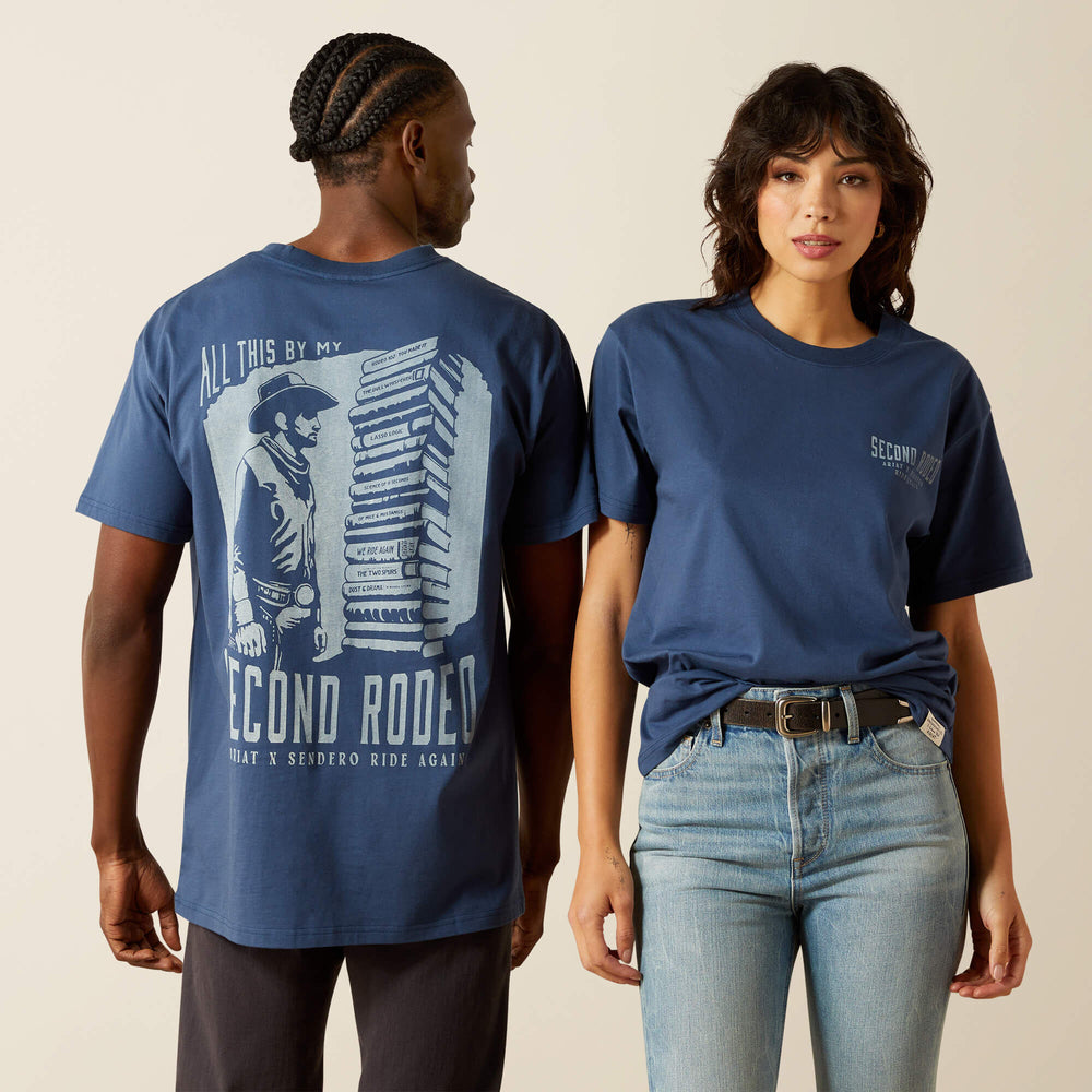 Sendero Second Rodeo T-Shirt Men - DARK DENIM