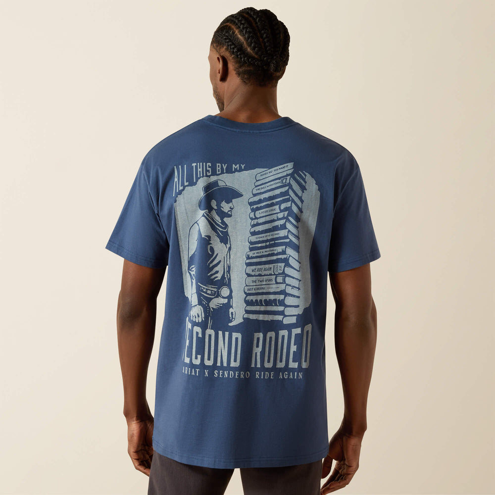 Sendero Second Rodeo T-Shirt Men - DARK DENIM