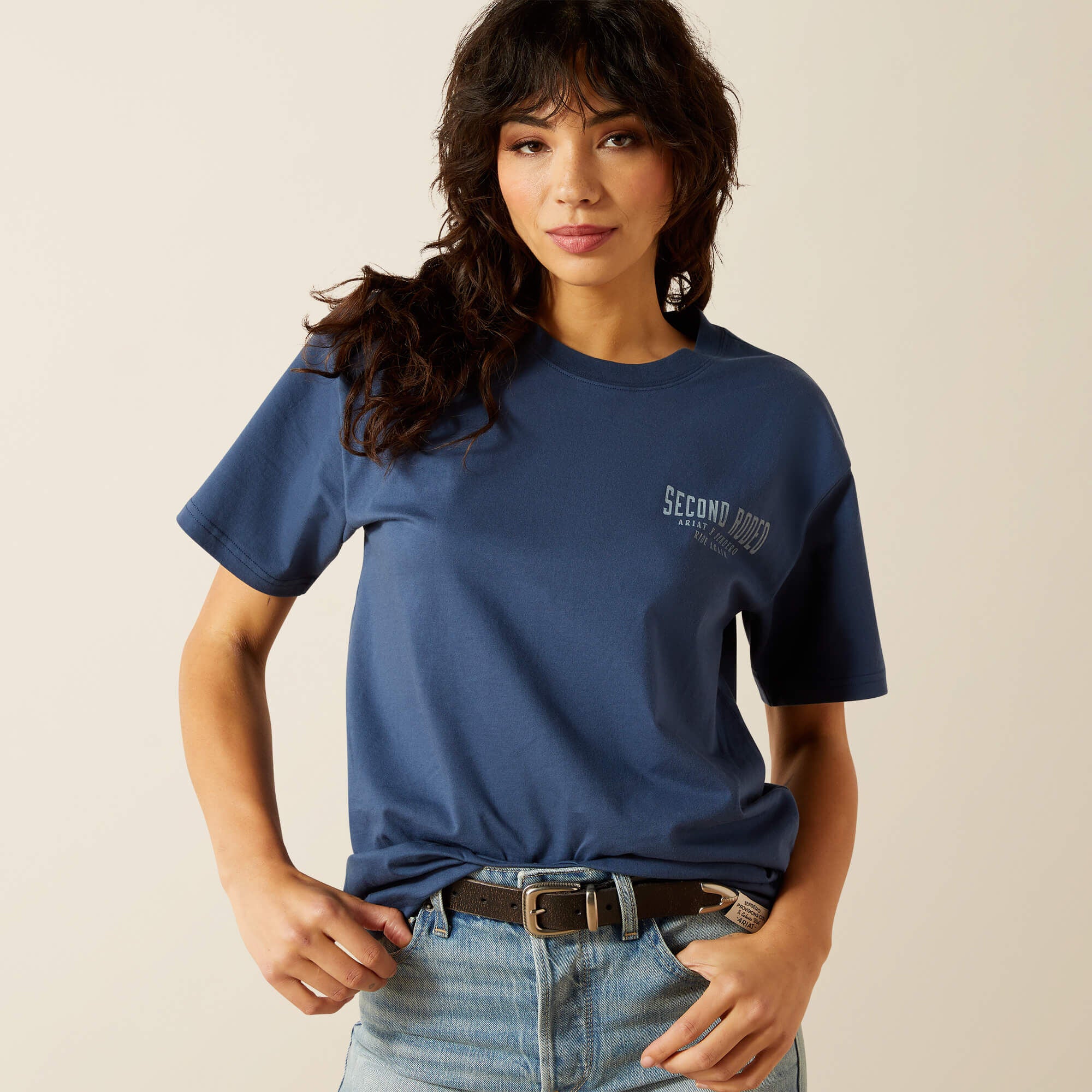 Sendero Second Rodeo T-Shirt Men - DARK DENIM