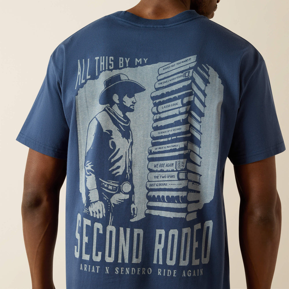 Sendero Second Rodeo T-Shirt Men - DARK DENIM