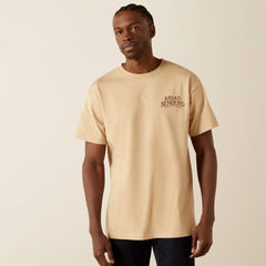 Sendero West Is Best T-Shirt Men - IRISH CREAM