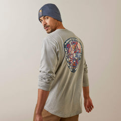 Rebar Workman Patches Men - HEATHER GREY