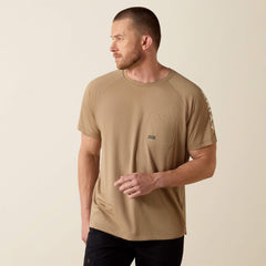 Rebar Heat Fighter T-Shirt Men - KHAKI
