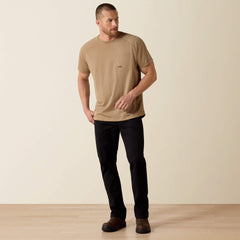 Rebar Heat Fighter T-Shirt Men - KHAKI