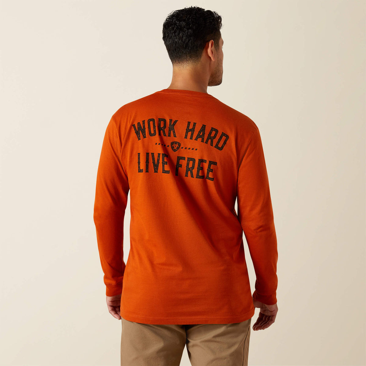 Rebar Cotton Strong WHLF T-Shirt Men - POTTER'S CLAY