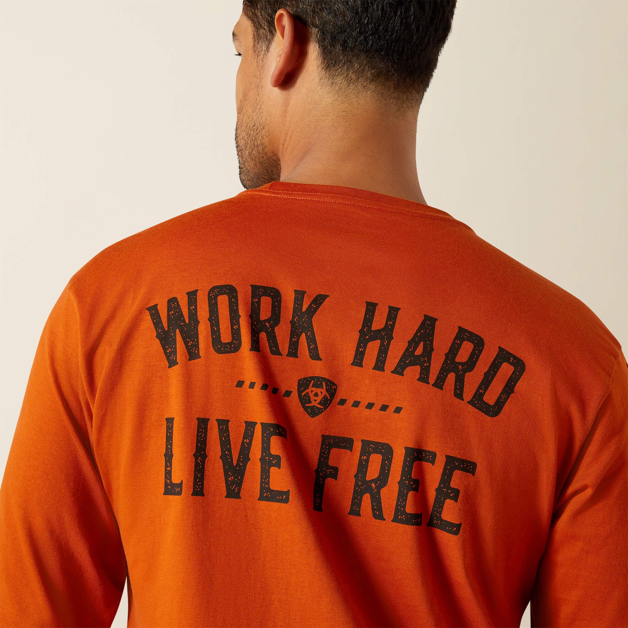 Rebar Cotton Strong WHLF T-Shirt Men - POTTER'S CLAY